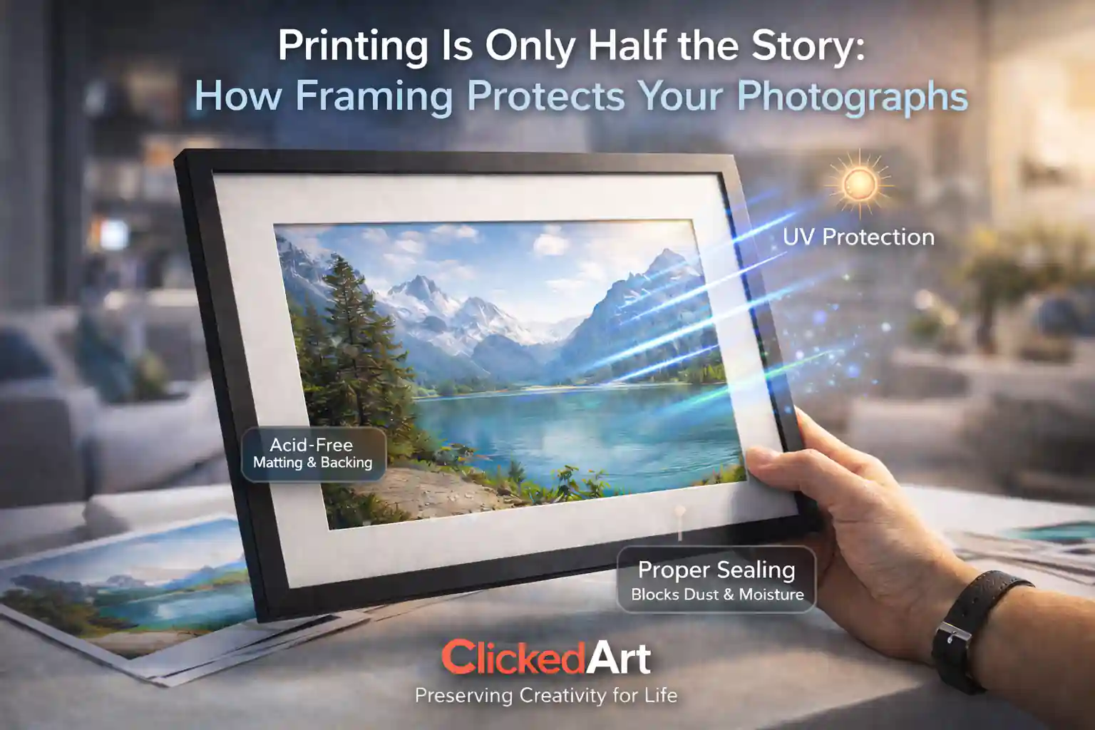Printing Is Only Half the Story: How Framing Protects Your Photographs