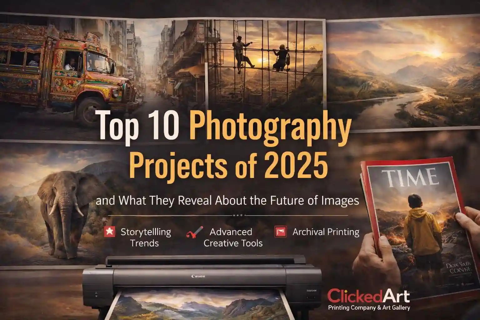 Top 10 Photography Projects of 2025 and What They Reveal About the Future of Images